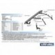 Пороги Rival Premium Hyundai Santa Fe 2012-2016/Hyundai Santa Fe Premium 2015-, нержавеющая сталь 180 см