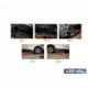 Пороги Rival Premium Hyundai Santa Fe 2012-2016/Hyundai Santa Fe Premium 2015-, нержавеющая сталь 180 см