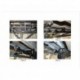 Пороги Rival Silver Haval H6 2014-, алюминиевый профиль 173 см