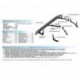 Пороги Rival Silver Hyundai Grand Santa Fe 2012-2016-, алюминиевый профиль 180 см
