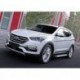Пороги Rival Silver Hyundai Santa Fe 2012-2016-/Hyundai Santa Fe Premium 2015-2016, алюминиевый профиль 180 см