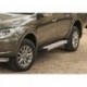 Пороги Rival Silver Mitsubishi L200 2006-2015-, алюминиевый профиль 193 см
