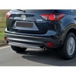Защита заднего бампера  Mazda CX-5 2011-2015-, d57