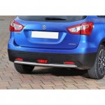 Защита заднего бампера  Suzuki SX4 2014-2016, d42
