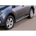 Защита порогов  Toyota Rav 4 2013-2015-, d57