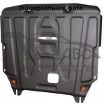 Защита картера двигателя и кпп Chevrolet Spark M300(V-все, 2011-2015)/Ravon R2 V-все (2016-) + КПП штамп. штатный крепеж