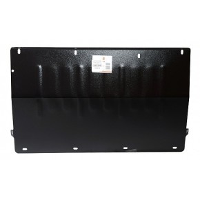 Защита картера двигателя и кпп Chrysler Voyager, куз.RG, V-все (2001-2007)/ Dodge Caravan V-3.3 (2001-2007) штамп. (Сталь 2 мм)
