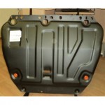 Защита картера двигателя и кпп для Ford Focus 2004-2011-2015-, V-все /Grand C-Max 2011-, V-все (сталь 2 мм)