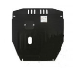 Защита картера двигателя и кпп для Ford Fusion (Форд Фьюжн) 2002-2012, V-все / Fiesta 2001-2008, V-все (сталь 2 мм)