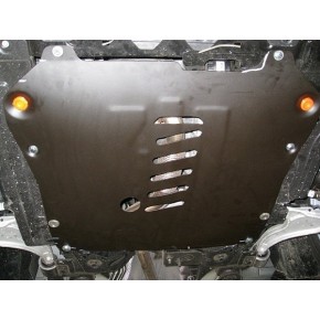 Защита картера двигателя и кпп для Chevrolet Cruze 2009-, V-все / Orlando 2011-, V-1.8 / Opel Astra 2010-, V-все (сталь 2 мм)