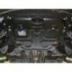 Защита картера двигателя и кпп для Honda (Хонда) Accord IХ 2013-, V-2.4 (сталь 2 мм)
