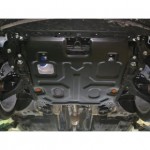 Защита картера двигателя и кпп для Honda (Хонда) Accord IХ 2013-, V-2.4 (сталь 2 мм)