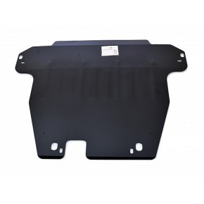 Защита картера двигателя и кпп для Honda (Хонда) Accord VII 2003-2007, V-все, привод 4х4,4х2 (сталь 2 мм)