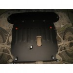 Защита картера двигателя и кпп для Honda (Хонда) Accord VI 1997-2002, V-1.8, привод 4х4,4х2, 2 части (сталь 2 мм)
