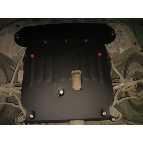 Защита картера двигателя и кпп для Honda (Хонда) Accord VI 1997-2002, V-1.8, привод 4х4,4х2, 2 части (сталь 2 мм)