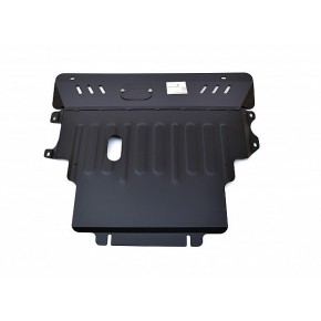 Защита картера двигателя и кпп для Mazda 5 2005-2010, V-все /Mazda 3 2003-2009, V-2.0 (сталь 2 мм)