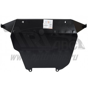 Защита картера двигателя для Subaru Forester 2008-2013-, V-2.0 (сталь 2 мм)