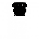 Защита картера двигателя для Mitsubishi Pajero Pinin 1998-2003-, V-1,8