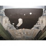 Защита картера двигателя и кпп для Toyota Rav-4 II 2000-2004, V-1.8,2.0, привод 4х4,4х2 (сталь 2 мм)