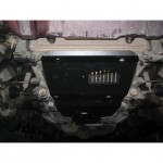 Защита картера двигателя для Toyota Land Cruiser 120 Prado 2003-2009, V-все, устанавливается на штатный крепёж (Сталь 2 мм)