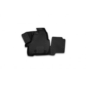 Коврик в салон 3D FORD Transit (1+2 seats), 2014-2015, пассажирский, 1шт. (полиуретан)
