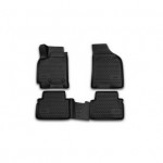 Коврики в салон 3D DAEWOO Gentra, 2013 4 шт. (полиуретан)