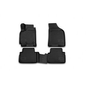 Коврики в салон 3D DAEWOO Gentra, 2013 4 шт. (полиуретан)