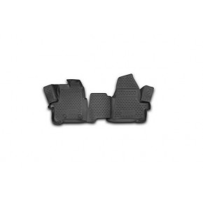 Коврики в салон 3D FORD Transit (1+2 seats) 2014-2015, 2шт. (полиуретан)