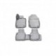Коврики в салон 3D HONDA Civic 5D, 2012, хб., 4 шт.(полиуретан)