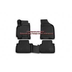 Коврики в салон 3D HYUNDAI Santa Fe 05/2010-2012, 4 шт. (полиуретан)