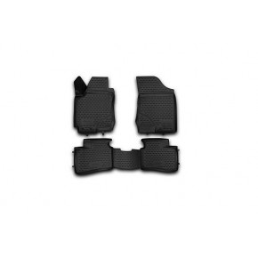Коврики в салон 3D HYUNDAI i30 2007-2012 4 шт. (полиуретан)