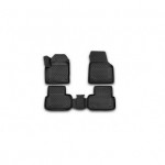Коврики в салон 3D LAND ROVER Discovery Sport, 2014, 4 шт. (полиуретан)