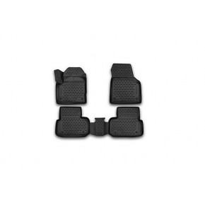 Коврики в салон 3D LAND ROVER Discovery Sport, 2014, 4 шт. (полиуретан)