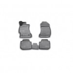 Коврики в салон 3D SUBARU Forester, 20134 шт. (полиуретан)