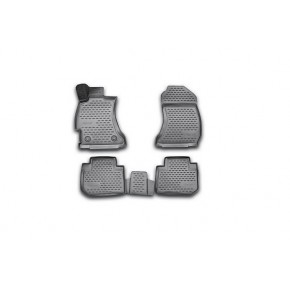 Коврики в салон 3D SUBARU Forester, 20134 шт. (полиуретан)