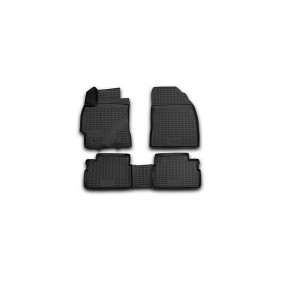 Коврики в салон 3D TOYOTA Corolla, 01/2007-2013 4 шт. (полиуретан)