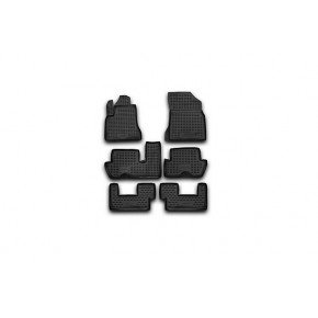 Коврики в салон CITROEN C4 Picasso 01/2007, 6 шт. (полиуретан)