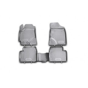 Коврики в салон GEELY Emgrand EC7/EC7 RV, 2011, 4 шт. (полиуретан)