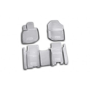 Коврики в салон HONDA Jazz 2009, передний, левый, 1 шт (полиуретан)