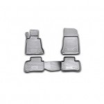 Коврики в салон MERCEDES-BENZ GLK-Class X204 2008, 4 шт. (полиуретан)