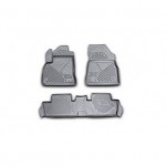 Коврики в салон PEUGEOT 3008 08/2010-2016, 3 шт. (полиуретан)
