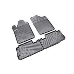 Коврики в салон PEUGEOT Partner 06/2008, 4 шт. (полиуретан)