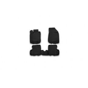 Коврики в салон RENAULT Duster 4WD, 2011-2015, 4 шт. (полиуретан)