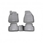 Коврики в салон RENAULT Megane II 2002-2009, 4 шт. (полиуретан)