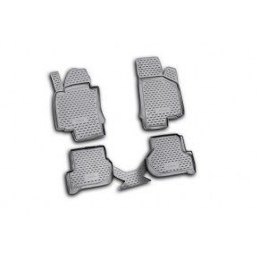 Коврики в салон SKODA Octavia II 03/2008-2012, 4 шт. (полиуретан)