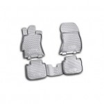 Коврики в салон SUBARU Outback 01/2010-2014, 4 шт. (полиуретан)