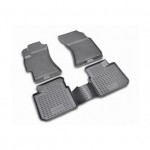 Коврики в салон SUBARU Outback 2003-2009, 4 шт. (полиуретан)