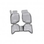 Коврики в салон TOYOTA Hilux 2008, 4 шт. (полиуретан)