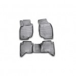 Коврики в салон TOYOTA Hilux, 2011-2015, 4 шт. (полиуретан)