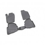 Коврики в салон VW Polo 02/2002-2009, 4 шт. (полиуретан)